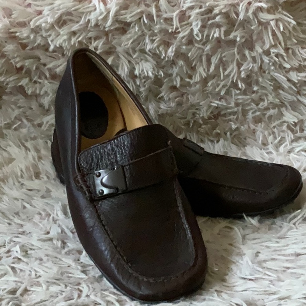 BORN - dark brown loafers